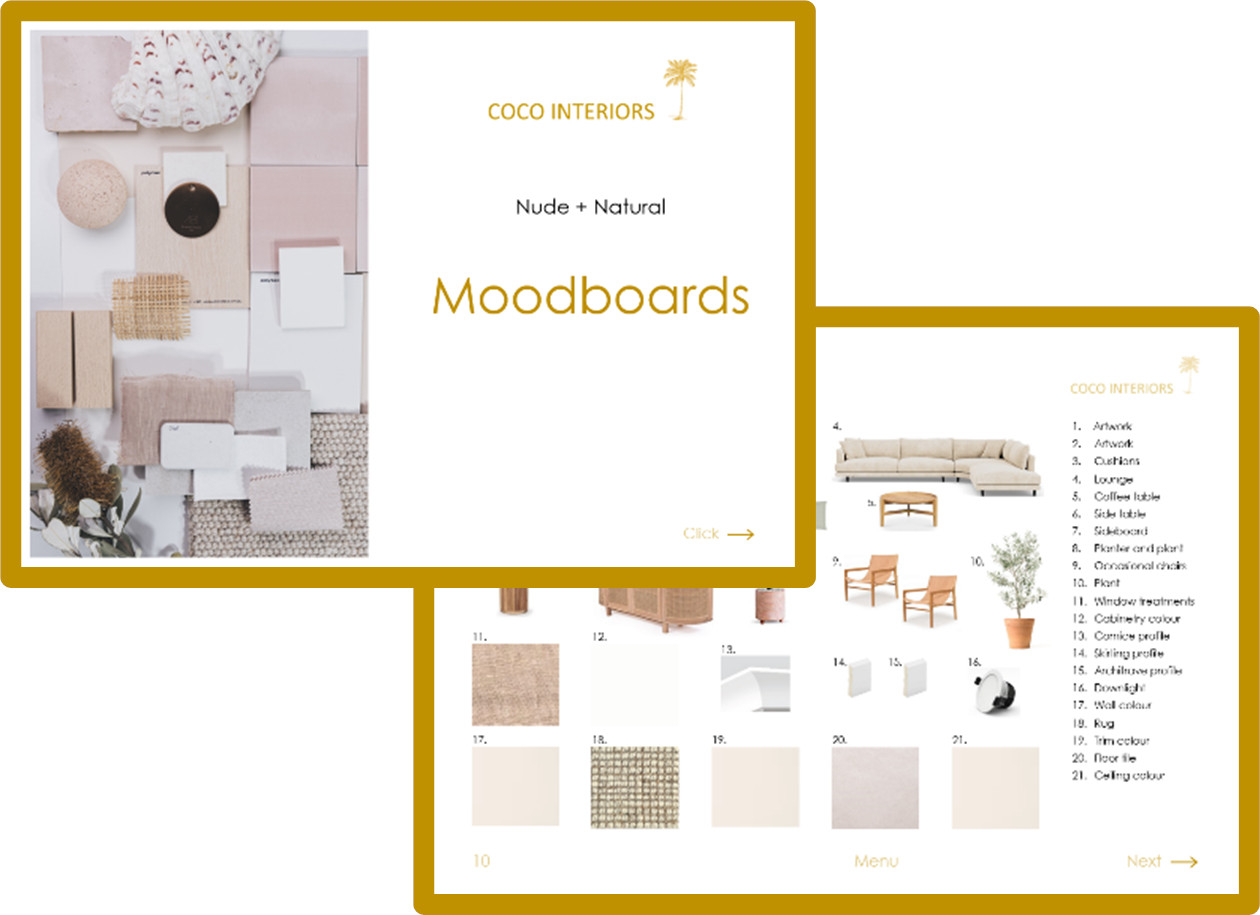 Nude + Natural Sneak Peek Moodboard